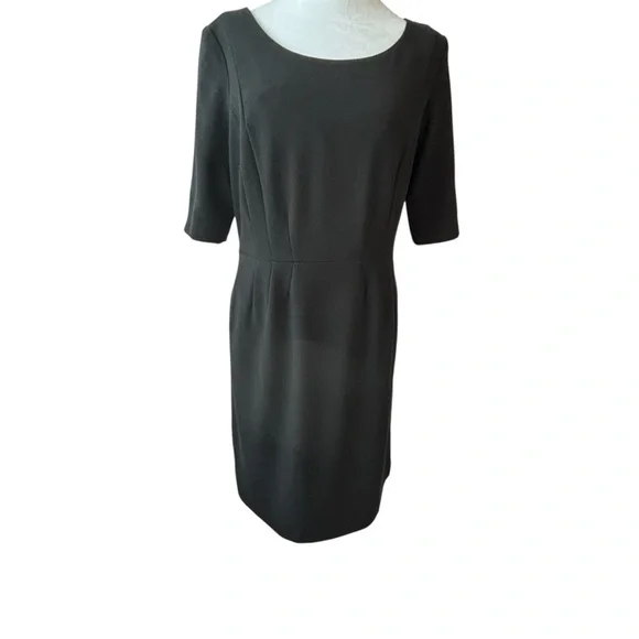 gap little black dress Black High Low Short Sleeves Party Dresses, Black Formal Dresses Homec –  Cutedressy main image 1